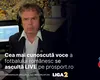 Ilie Dobre comentează LIVE pe ProSport.ro meciul Steaua – C.S.M. Reșița, duminică, 18 mai 2025, de la ora 12.00