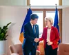 Nicușor Dan, PRIMA întâlnire din calitatea de președinte cu șefa Comisiei Europene. Ce a discutat cu Ursula von der Leyen